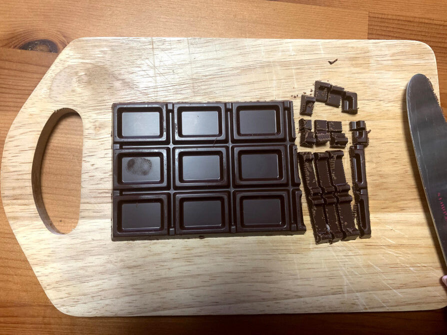 cubed choco bar