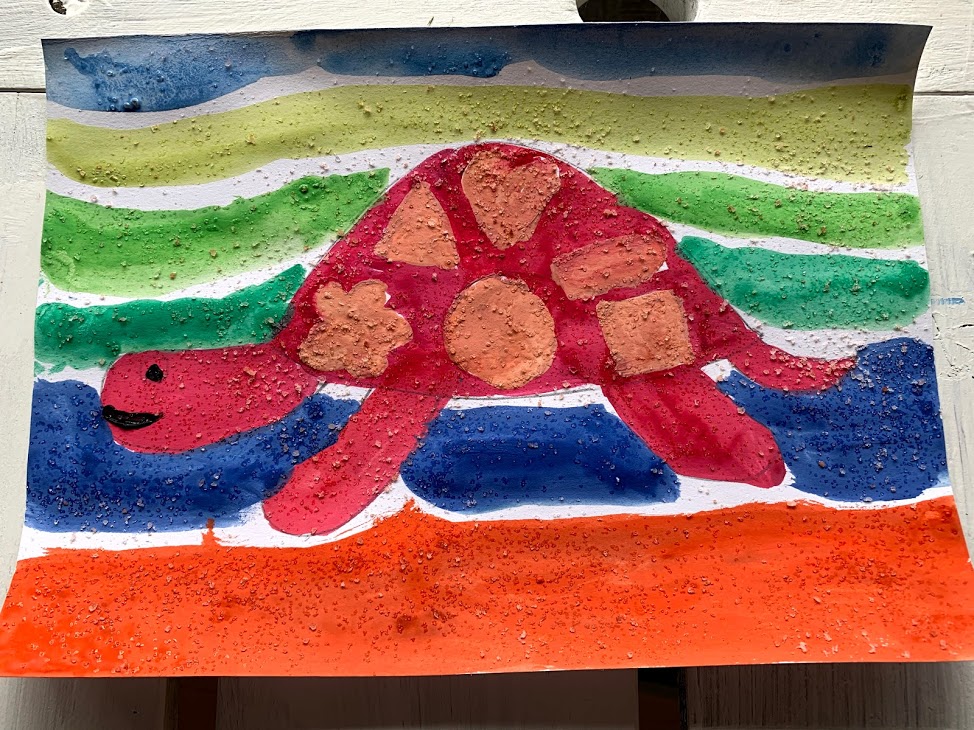 Art project turtle